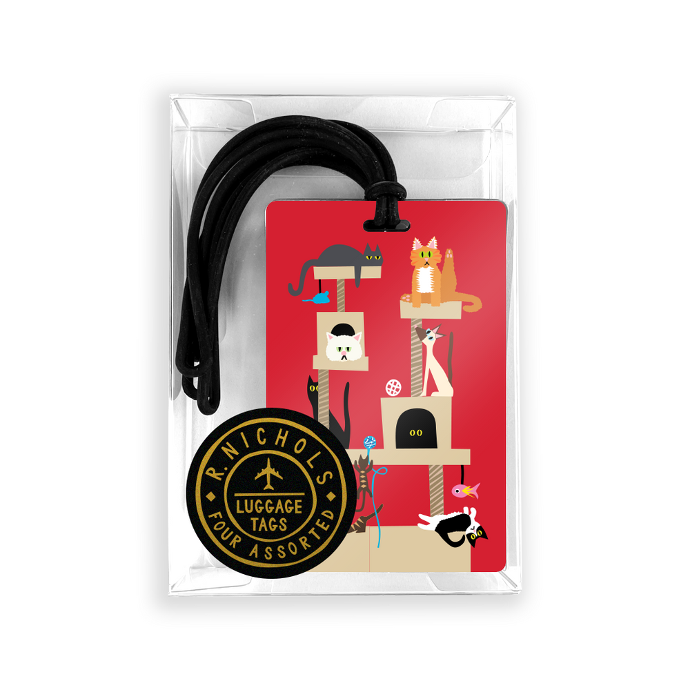 Cats Luggage Tag Set