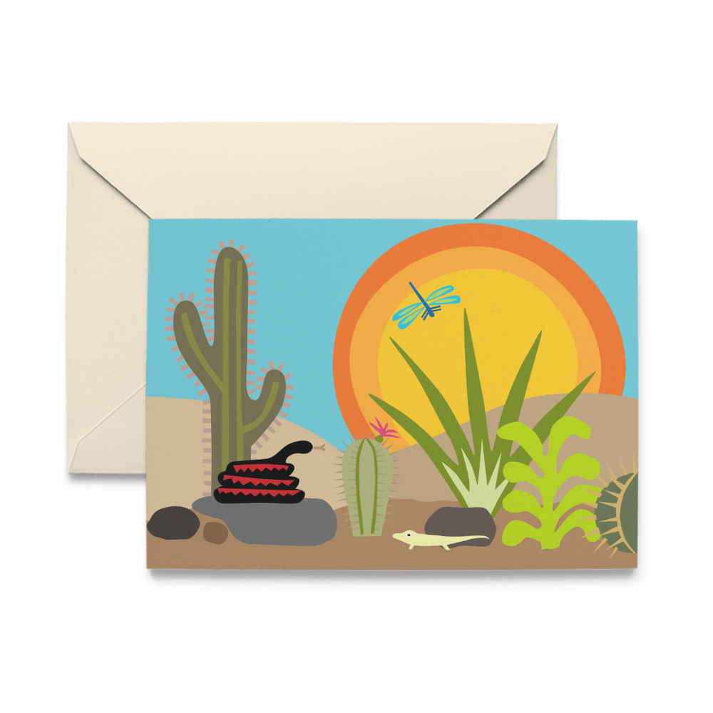 Desert Note Cards