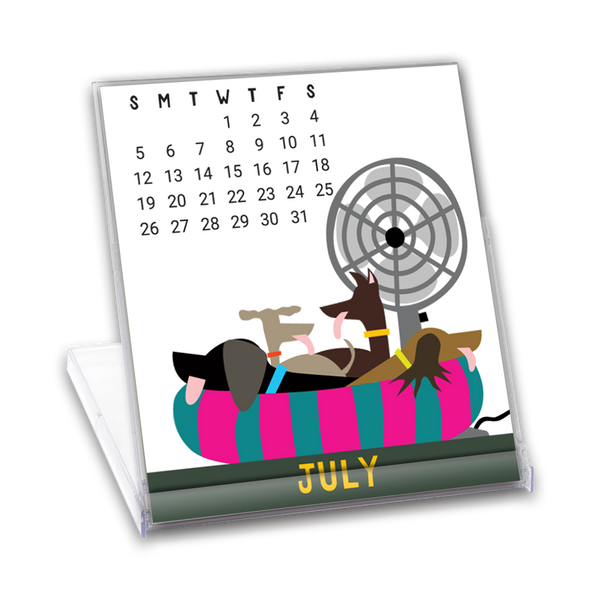 Dog Desk Calendar 2026 – R. Nichols