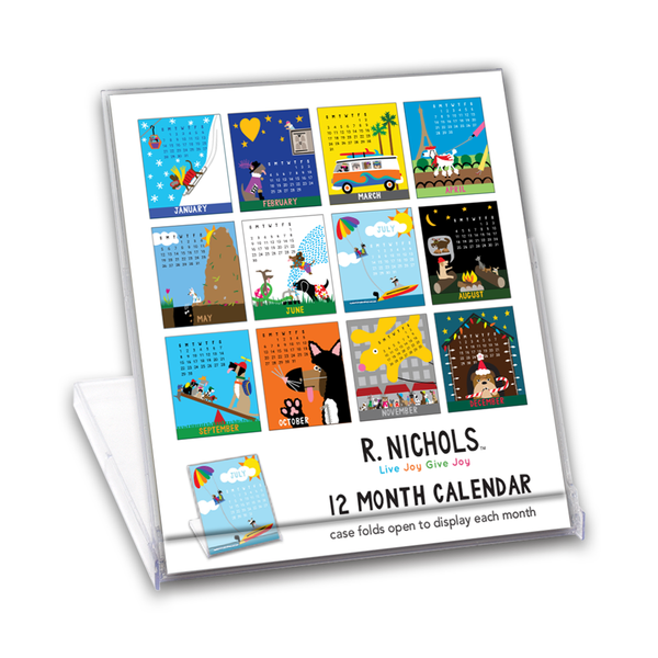 Dog Desk Calendar 2024 R. Nichols