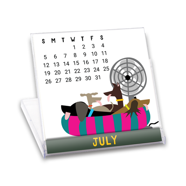 Dog Mini Calendar 2026 – R. Nichols