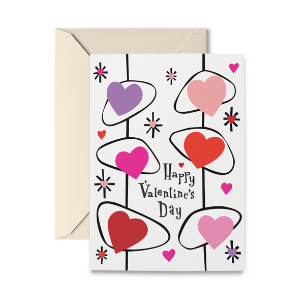 Mid-Century Valentine Greeting Card – R. Nichols