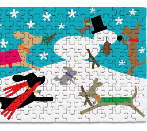 Snow Dogs Micro Puzzle