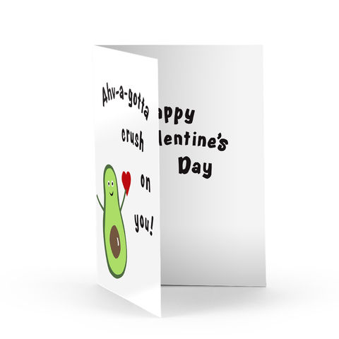 Avocado Love Greeting Card