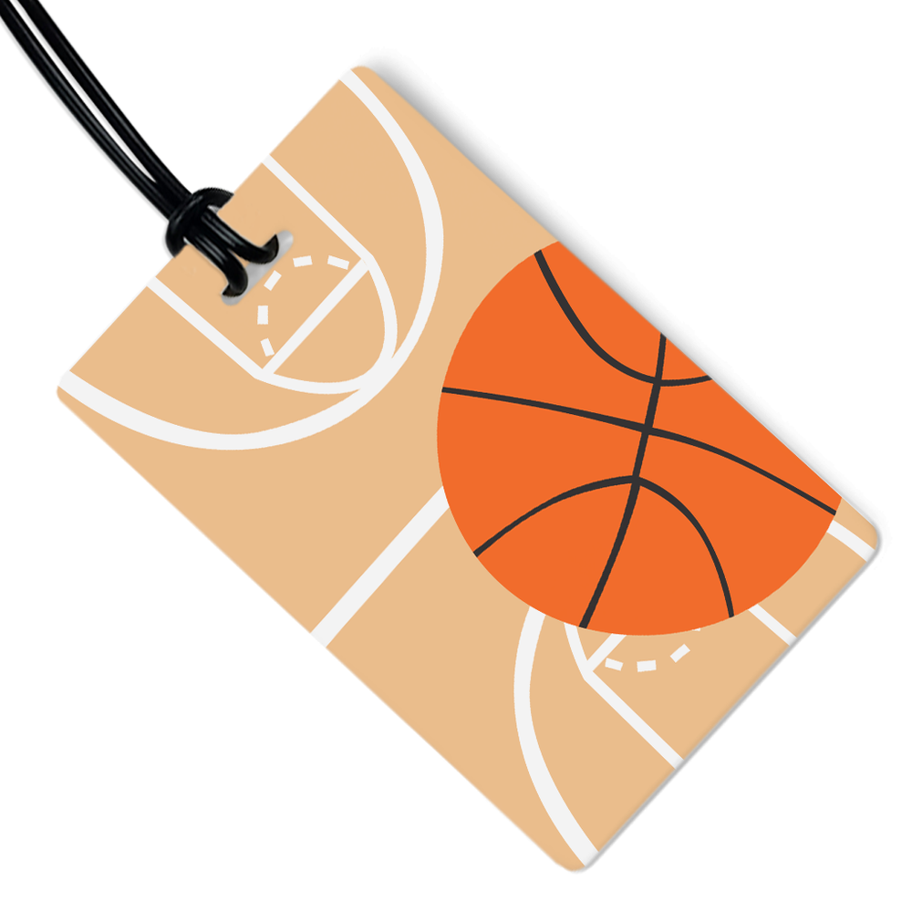 Basketball Luggage Tag