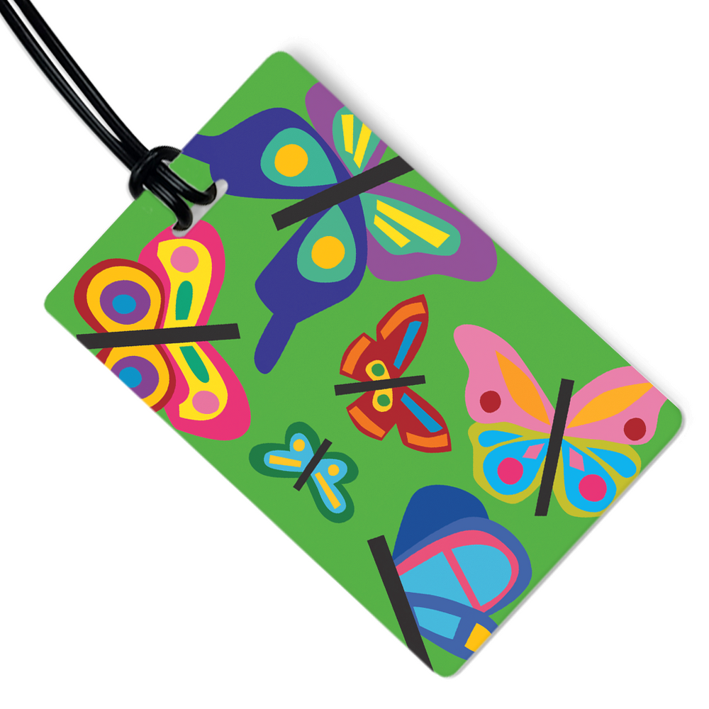 Butterflies Luggage Tag
