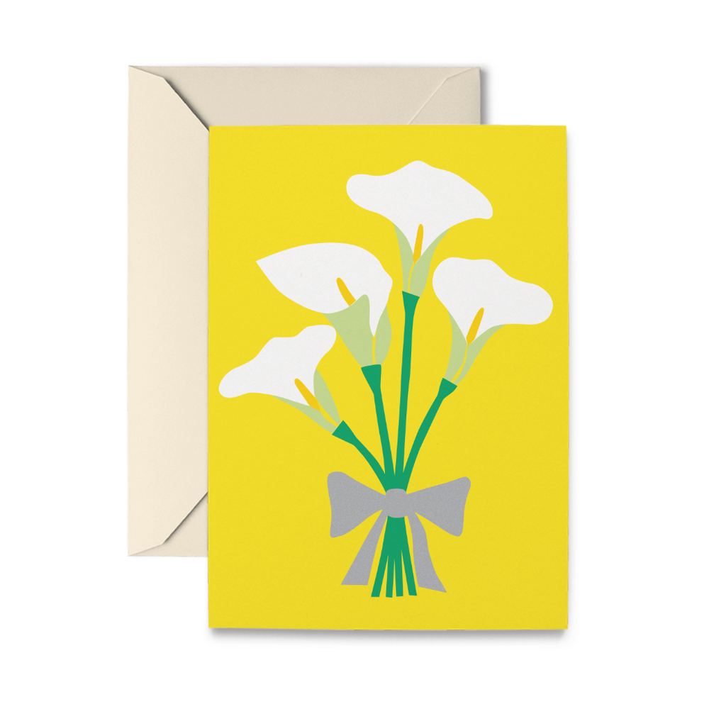Calla Lilies Greeting Card