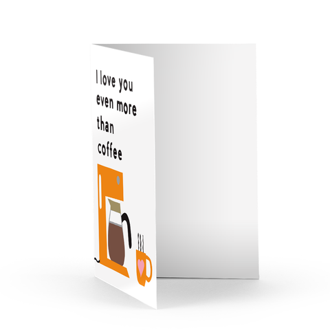 Coffee Love Greeting Card