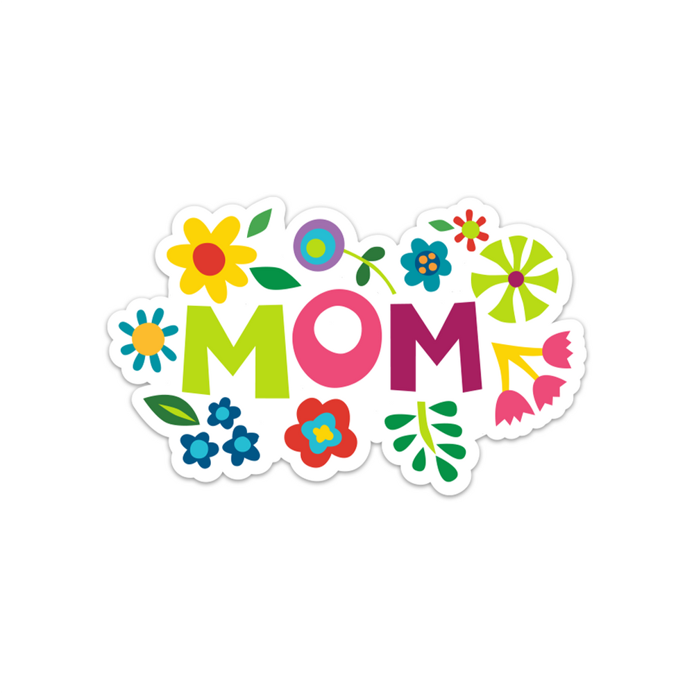 Floral Mom Sticker