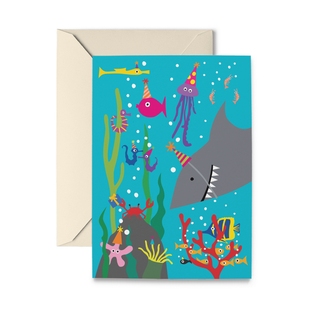 Undersea Birthday Greeting Card