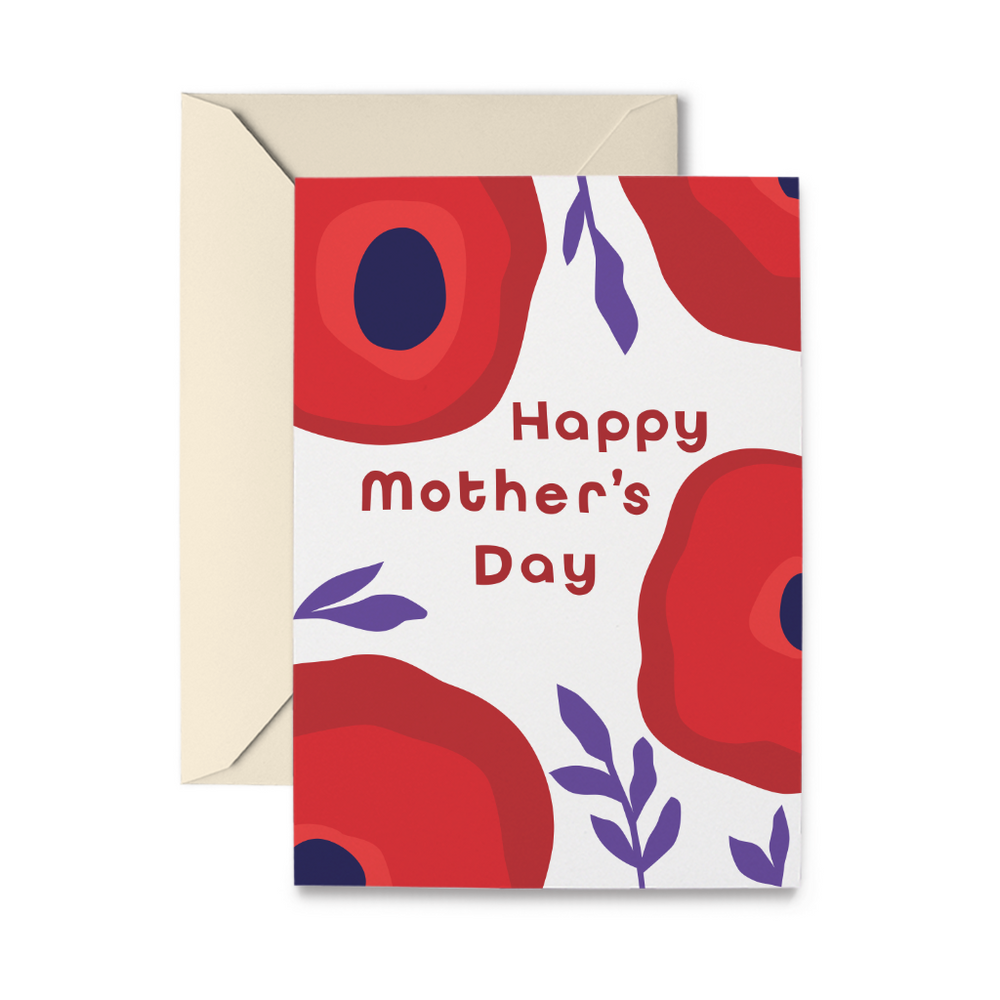 Mother's Day Posies Greeting Card