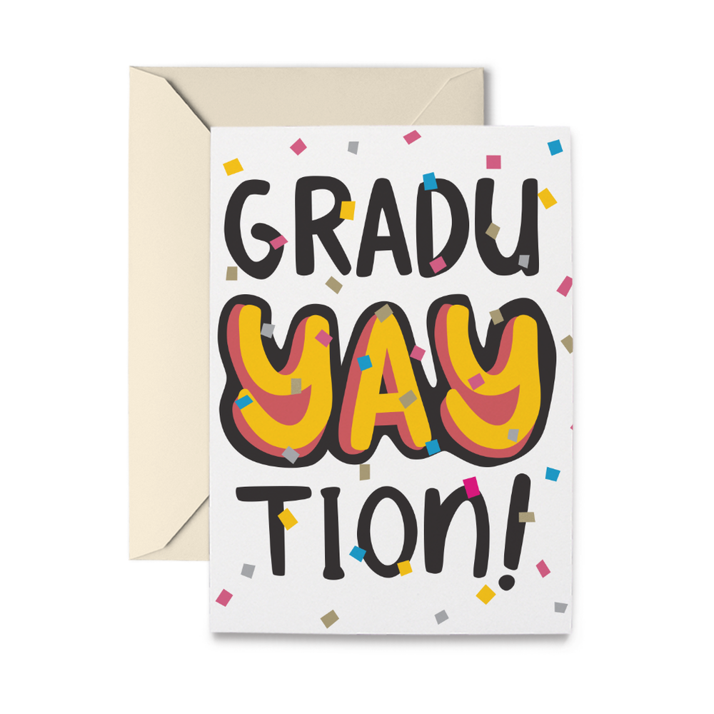 GraduYAYtion Greeting Card