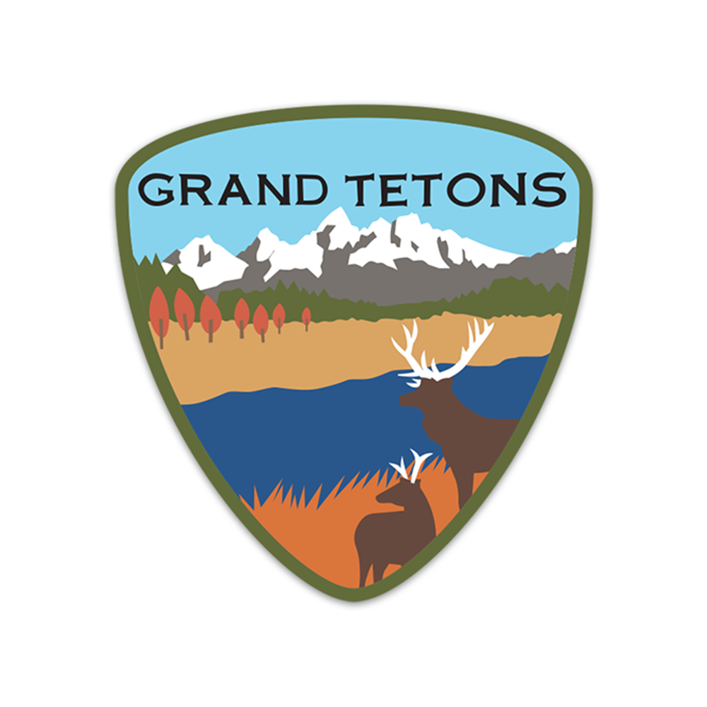 Grand Tetons Sticker
