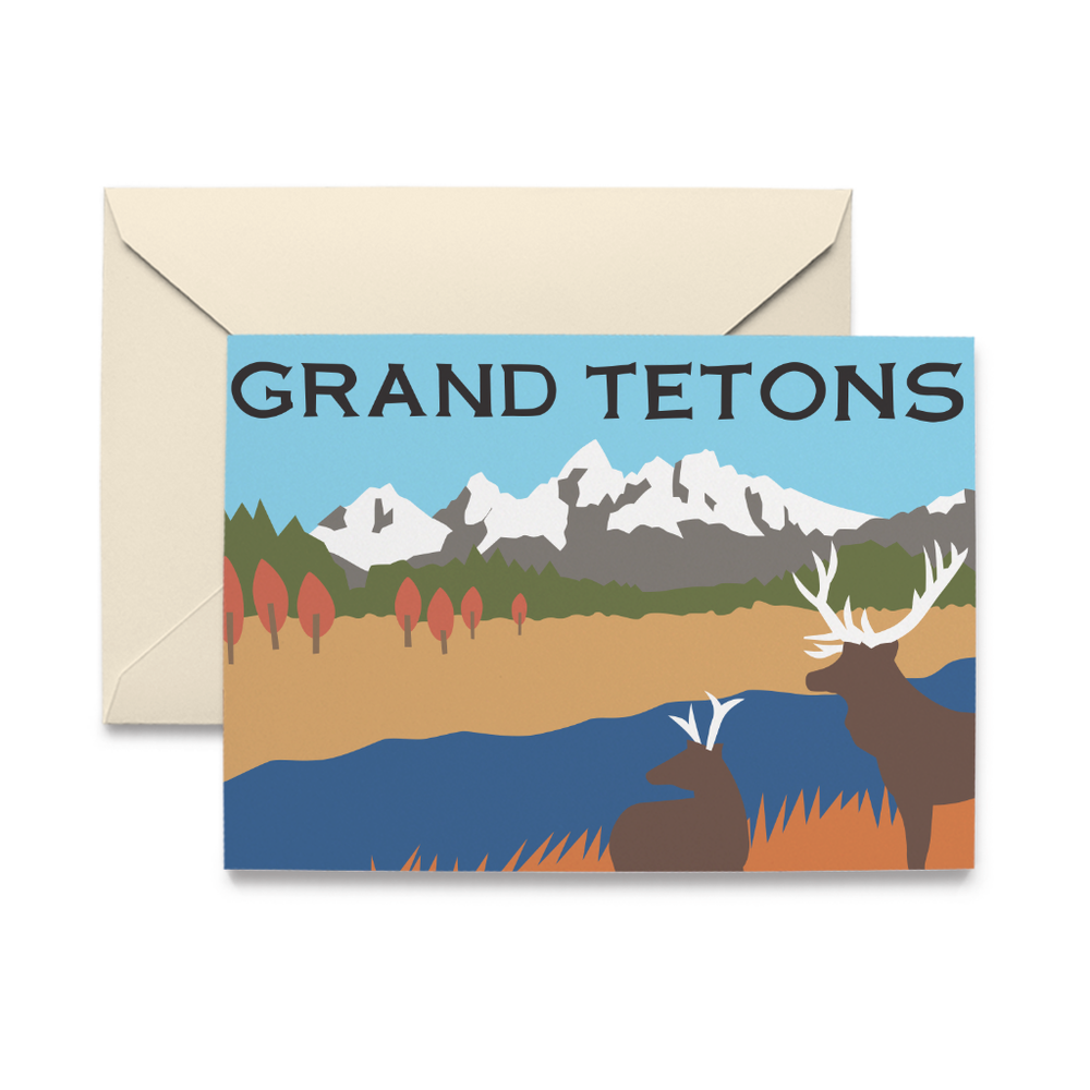Grand Tetons Note Cards