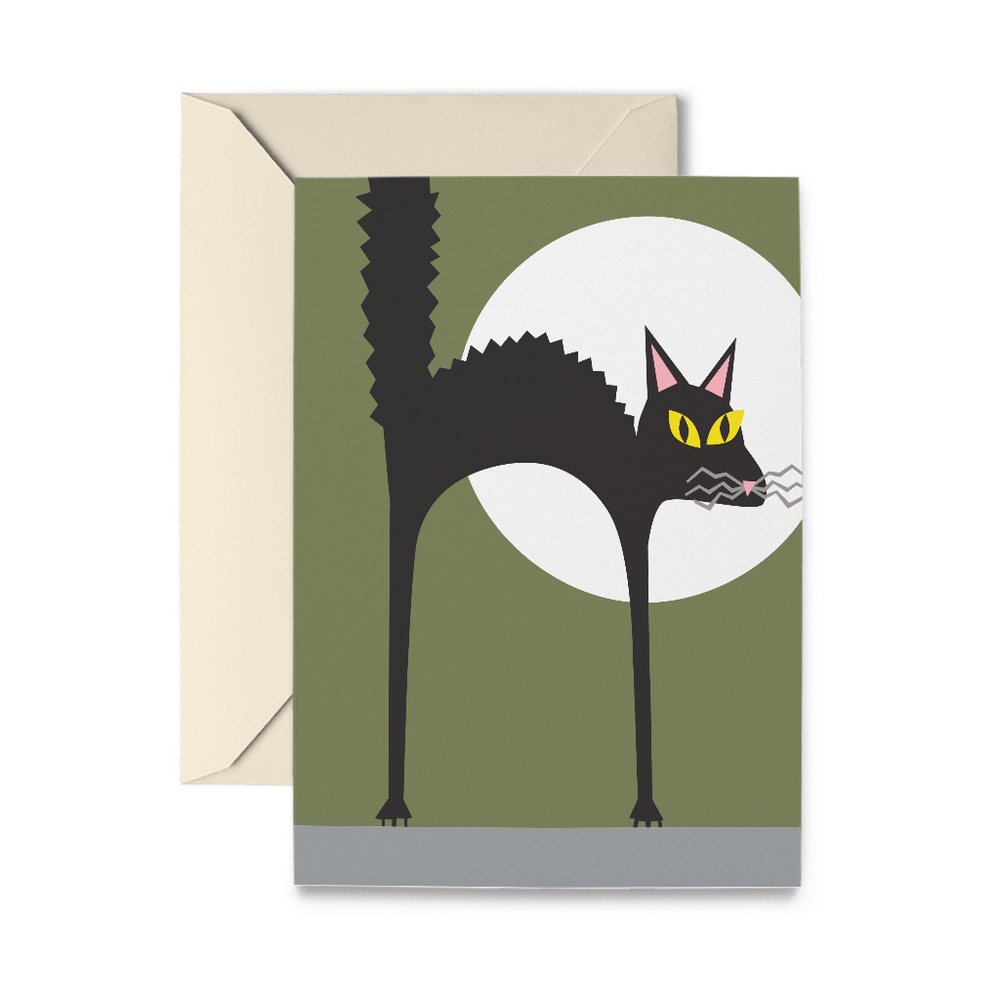 Halloween Kitty Greeting Card