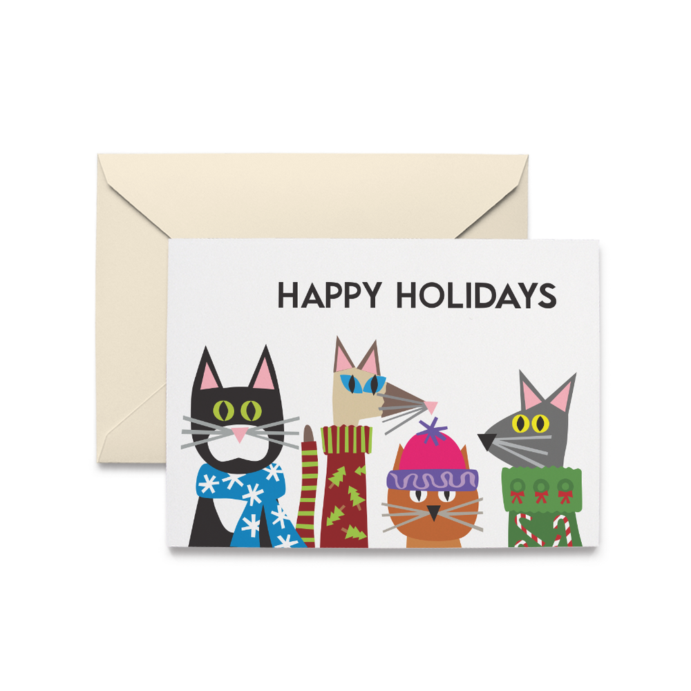 Holiday Kitties Holiday Cards