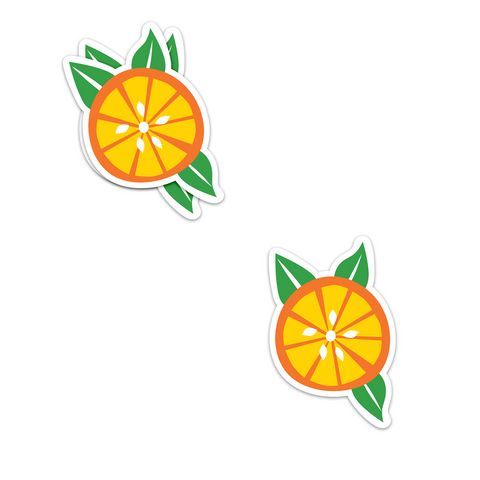 Orange Slice Sticker