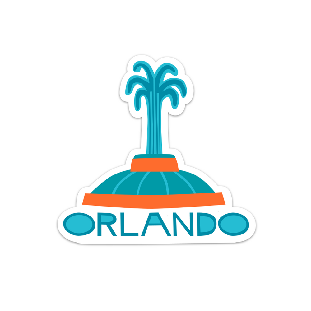 Orlando Fountain Magnet