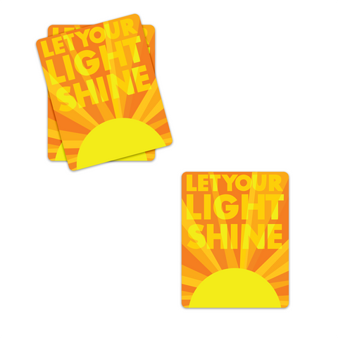 Shining Light Sticker