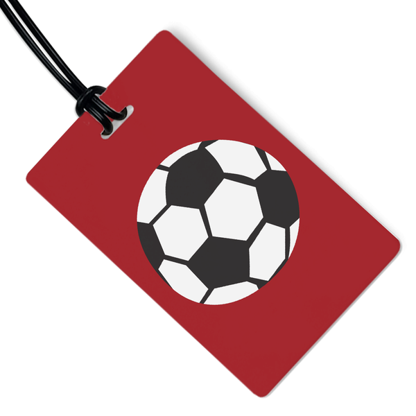 Soccer Ball Luggage Tag R. Nichols