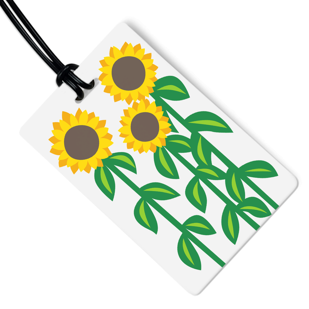 Sunflowers Luggage Tag