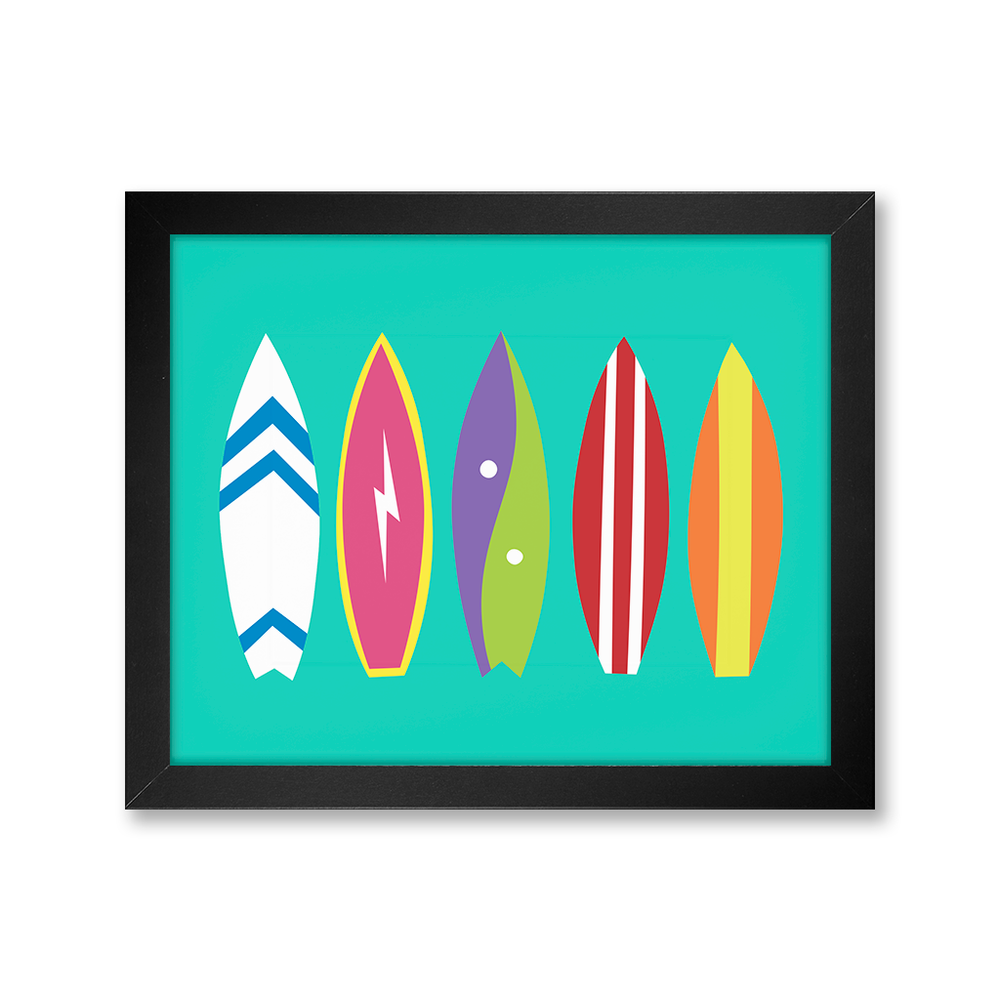 Surfboards Mini Print