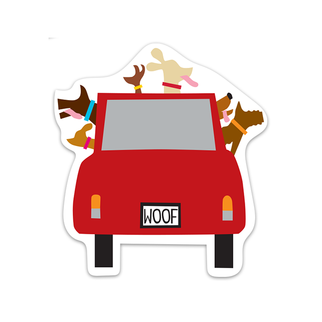 Woofmobile Magnet