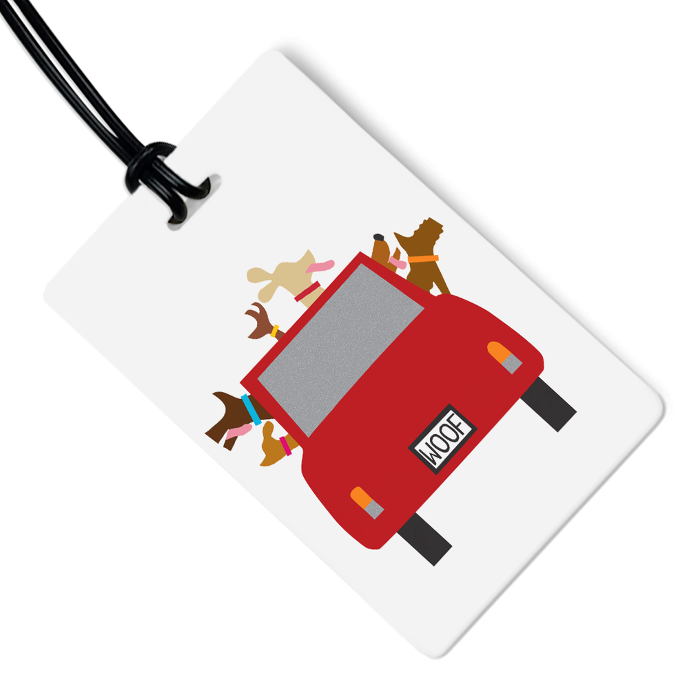 Woofmobile Luggage Tag