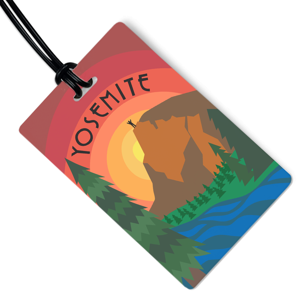 Yosemite Luggage Tag