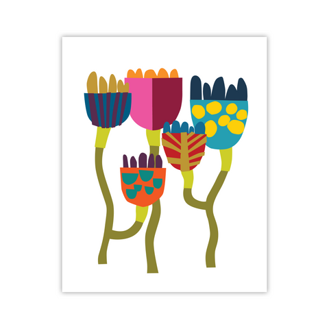 Floral Abstract No. 11 Fine Art Print