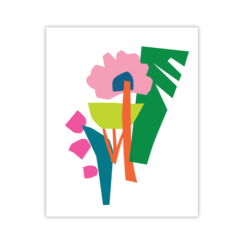 Floral Abstract No. 14 Fine Art Print