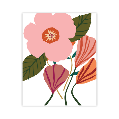 Floral Abstract No. 2 Fine Art Print