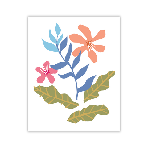 Floral Abstract No. 4 Fine Art Print