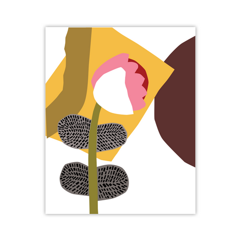 Floral Abstract No. 5 Fine Art Print