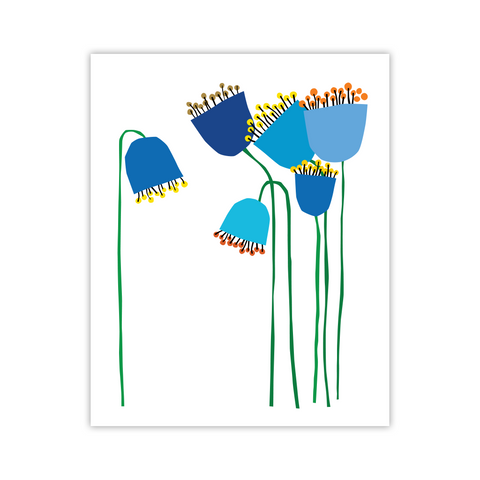 Floral Abstract No. 7 Fine Art Print