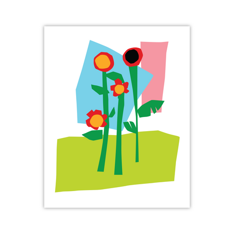 Floral Abstract No. 8 Fine Art Print