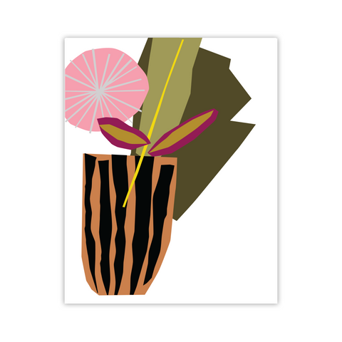 Floral Abstract No. 9 Fine Art Print