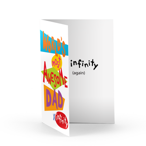 Awesome Dad Father's Day Greeting Card