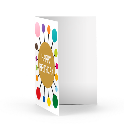 Birthday Burst Greeting Card