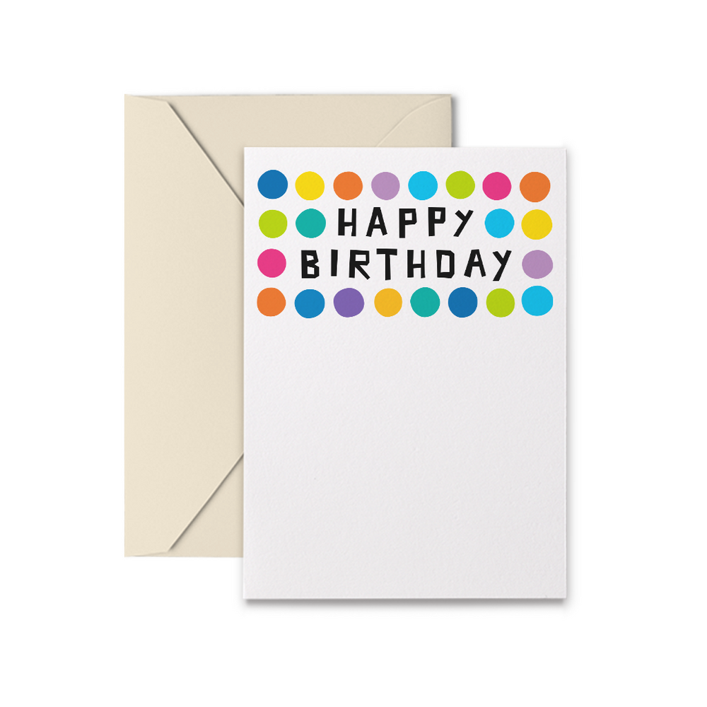 Birthday Dots Gift Tags
