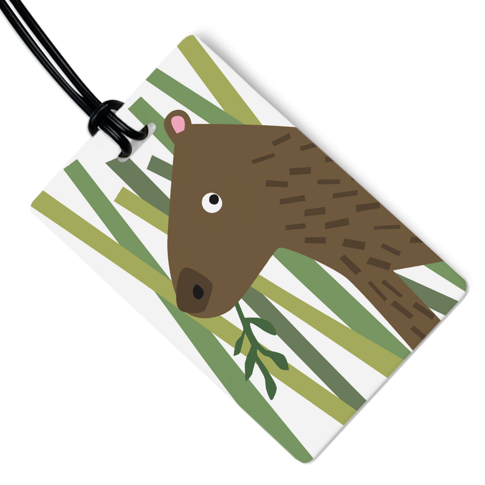Capybara Luggage Tag