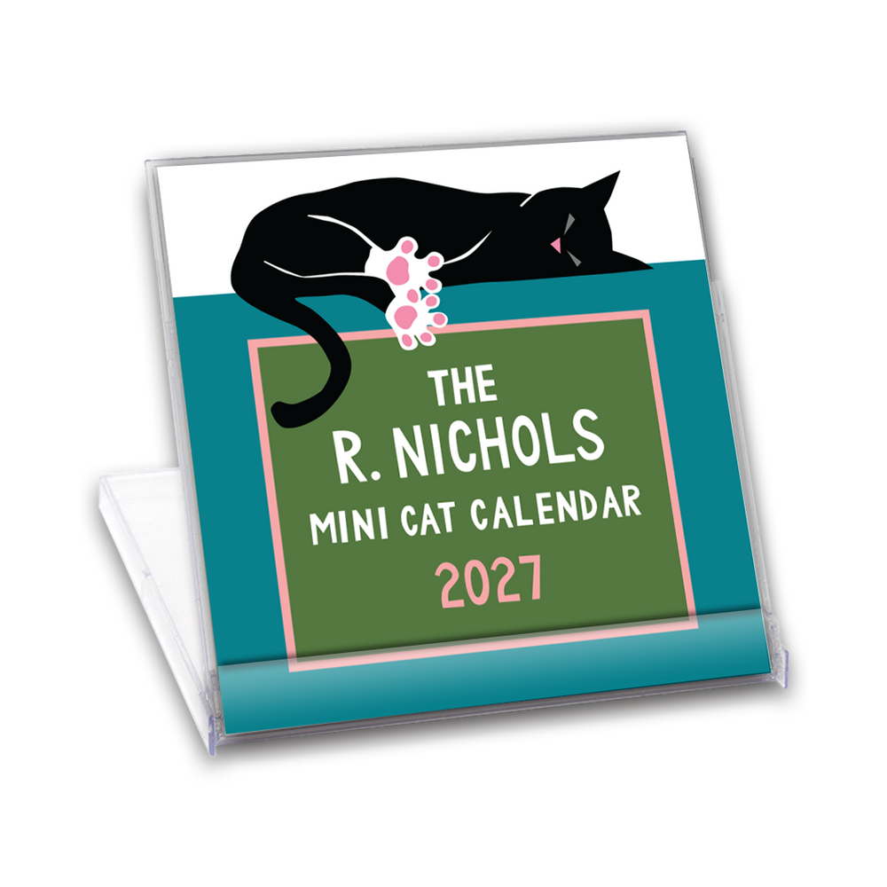 Cat Mini Calendar 2027