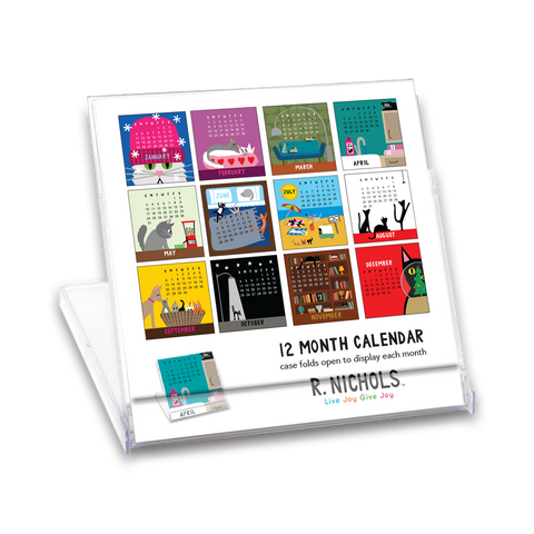 Cat Mini Calendar 2026