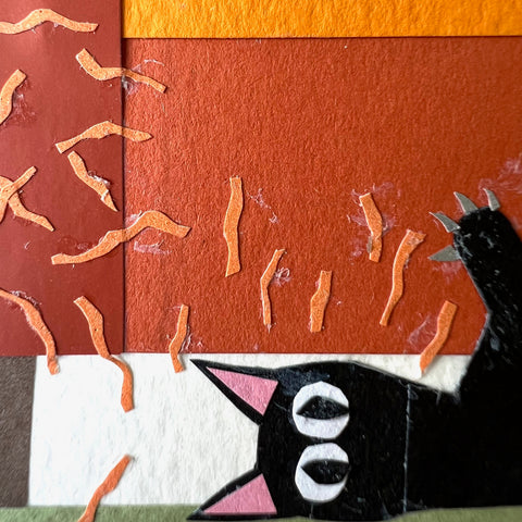 Cat Scratch Sofa Artwork