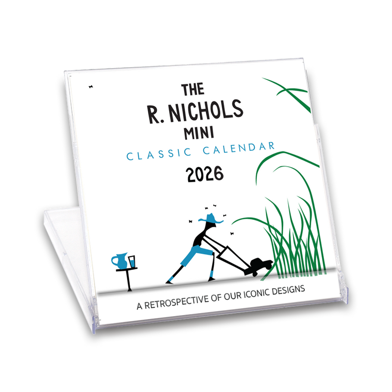 Classic Mini Desk Calendar 2026 – R. Nichols