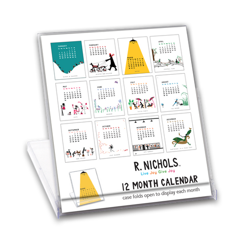 Classic Desk Calendar 2026