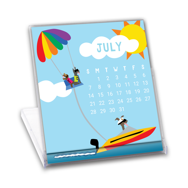 Dog Desk Calendar 2024 R. Nichols