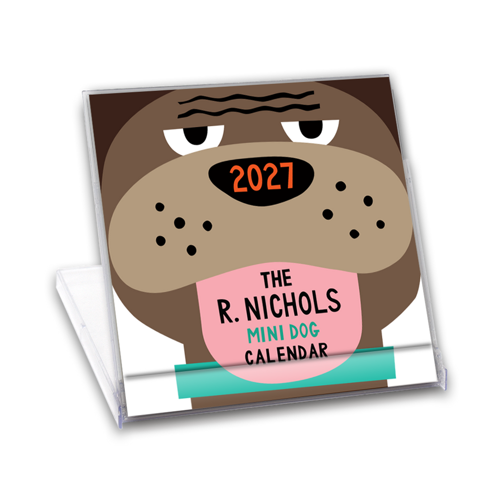 Dog Mini Calendar 2027