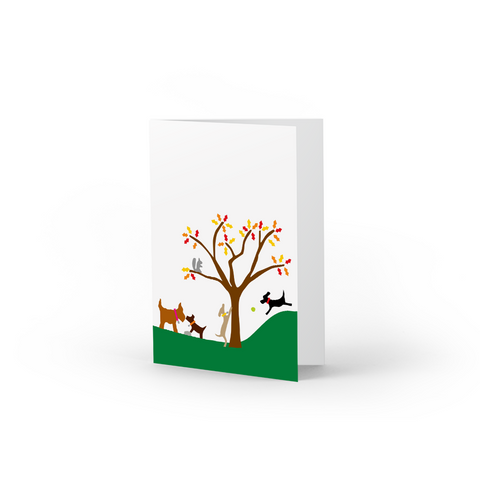 Dog Park Note Cards
