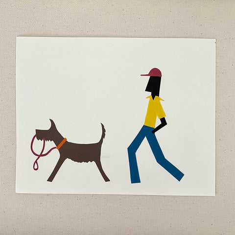 Dog Walker Artwork